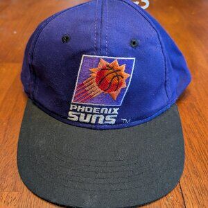 BNWOT Vintage Phoenix Suns Sports Specialties Embroidered Snapback Hat - Size Yo